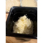 Vigor 1/4 Size Black Polycarbonate Food Pan - 4