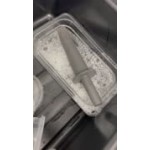 Vigor 1/4 Size Black Polycarbonate Food Pan - 4