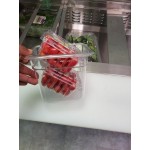 Vigor 1/4 Size Black Polycarbonate Food Pan - 4