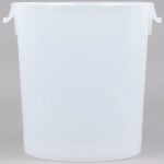 Rubbermaid® 22 Qt. Translucent Round Polypropylene Food Storage Container Rubbermaid® 22 Qt. Translucent Round Polypropylene Food Storage Container