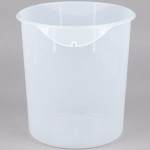 Rubbermaid® 22 Qt. Translucent Round Polypropylene Food Storage Container Rubbermaid® 22 Qt. Translucent Round Polypropylene Food Storage Container