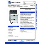 Beverage-Air SPED27HC-12M Elite Series 27