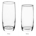Acopa Convex 12 oz. Beverage Glass - 12/Case Acopa Convex 12 oz. Beverage Glass - 12/Case