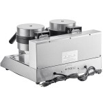 Carnival King WBM26DGT Non-Stick Double Belgian Waffle Maker with Digital Timer and Temperature Controls - 120V