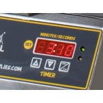 Carnival King WBM26DGT Non-Stick Double Belgian Waffle Maker with Digital Timer and Temperature Controls - 120V