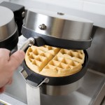 Carnival King WBM26DGT Non-Stick Double Belgian Waffle Maker with Digital Timer and Temperature Controls - 120V