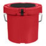 CaterGator CCG20RED Red 20 Qt. Round Rotomolded Outdoor Cooler / Ice Chest CaterGator CCG20RED Red 20 Qt. Round Rotomolded Outdoor Cooler / Ice Chest