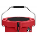 CaterGator CCG20RED Red 20 Qt. Round Rotomolded Outdoor Cooler / Ice Chest CaterGator CCG20RED Red 20 Qt. Round Rotomolded Outdoor Cooler / Ice Chest