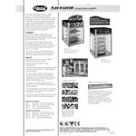 Hatco FSD-2 Flav-R-Savor Two Door Holding and Display Cabinet with Three Tier Circle Rack and Motor Hatco FSD-2 Flav-R-Savor Two Door Holding and Display Cabinet with Three Tier Circle Rack and Motor