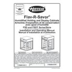 Hatco FSD-2 Flav-R-Savor Two Door Holding and Display Cabinet with Three Tier Circle Rack and Motor Hatco FSD-2 Flav-R-Savor Two Door Holding and Display Cabinet with Three Tier Circle Rack and Motor