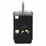 Beverage-Air BM23HC-B Black Single Tap Kegerator Beer Dispenser - (1) 1/2 Keg Capacity