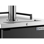 Beverage-Air BM23HC-B Black Single Tap Kegerator Beer Dispenser - (1) 1/2 Keg Capacity