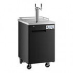 Avantco UDD-1-HC Double Tap Kegerator Beer Dispenser - Black, (1) 1/2 Keg Capacity Avantco UDD-1-HC Double Tap Kegerator Beer Dispenser - Black, (1) 1/2 Keg Capacity