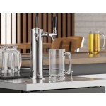 Avantco UDD-1-HC Double Tap Kegerator Beer Dispenser - Black, (1) 1/2 Keg Capacity Avantco UDD-1-HC Double Tap Kegerator Beer Dispenser - Black, (1) 1/2 Keg Capacity