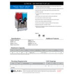 Bunn 58000.0002 Ultra NX White and Stainless Steel Double 3 Gallon Slushy Machine with Flat Lids - 120V Bunn 58000.0002 Ultra NX White and Stainless Steel Double 3 Gallon Slushy Machine with Flat Lids - 120V