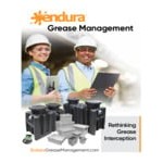 Endura 3925A02LO Lo-Pro 50 lb. 25 GPM Low Profile Grease Trap with 2