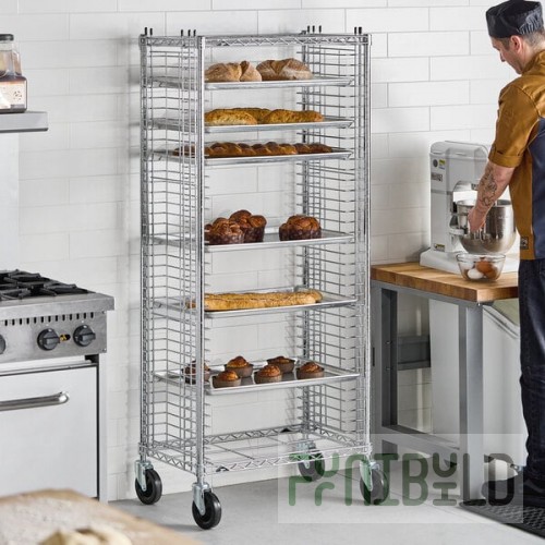 Metro RS1 38 Pan Side Load Bun / Sheet Pan Rack - Unassembled