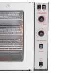 Cooking Performance Group FGC-100-N Single Deck Standard Depth Full Size Natural Gas Convection Oven with Legs - 54,000 BTU