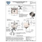 T&S ChekPoint EC-3105-HG-4W-S 17 3/8 T&S ChekPoint EC-3105-HG-4W-S 17 3/8