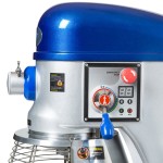 Vollrath 40759 40 Qt. Planetary Floor Mixer with Guard & Standard Accessories - 208/240V, 1 1/2 hp