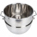 Vollrath 40759 40 Qt. Planetary Floor Mixer with Guard & Standard Accessories - 208/240V, 1 1/2 hp