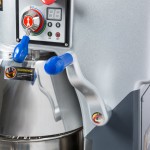 Vollrath 40759 40 Qt. Planetary Floor Mixer with Guard & Standard Accessories - 208/240V, 1 1/2 hp
