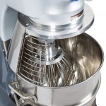 Vollrath 40759 40 Qt. Planetary Floor Mixer with Guard & Standard Accessories - 208/240V, 1 1/2 hp