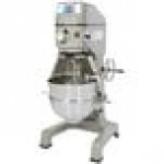 Vollrath 40759 40 Qt. Planetary Floor Mixer with Guard & Standard Accessories - 208/240V, 1 1/2 hp