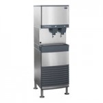 Follett 50CI414A-SI Symphony Plus 50 Series Air Cooled Modular Chewblet Countertop Ice Maker and Dispenser with 50 lb. Storage and SensorSAFE - 115V, 425 lb.
