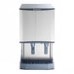 Scotsman HID540AX-1A Meridian® Air-Cooled Countertop Nugget Ice Machine and Water Dispenser with Hands-Free Dispensing - 40 lb. Bin Capacity