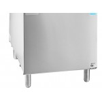 Avantco F5-ES-P 65-70 lb. Liquid Propane Stainless Steel Floor Fryer - 100,000 BTU