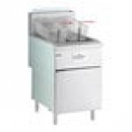 Avantco F5-ES-P 65-70 lb. Liquid Propane Stainless Steel Floor Fryer - 100,000 BTU