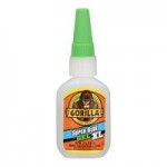 Gorilla 10 Gram Super Glue with Brush and Nozzle