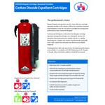 Badger Brigade 466529 22 lb. Purple K Carbon Dioxide Cartridge-Operated Fire Extinguisher - UL Rating 80B:C