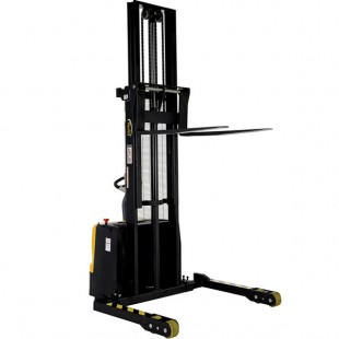 Vestil 3,000 lb. Powered Dual Mast Fork Stacker with 8 5/16
