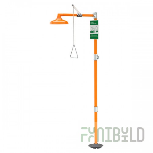 Guardian Equipment G1662 Free Standing Emergency Shower with Plastic Head