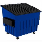 Toter AMT20-00BLU 2 Cubic Yard Blue Towable Universal Mobile Truck (2300 lb. Capacity) Toter AMT20-00BLU 2 Cubic Yard Blue Towable Universal Mobile Truck (2300 lb. Capacity)
