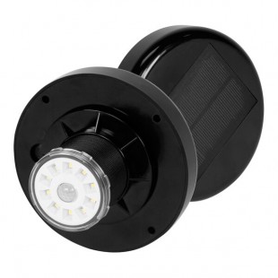J & J 1931465000011 Motion-Activated J-Light with Solar-Powered Rechargeable Lithium Battery for Portable Restrooms - 3.2V, 1,500 mAh, 65 Lumens J & J 1931465000011 Motion-Activated J-Light with Solar-Powered Rechargeable Lithium Battery for Portable Restrooms - 3.2V, 1,500 mAh, 65 Lumens