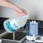 Novo 1 Gallon / 128 oz. Ready-to-Use Alcohol-Free Foaming Instant Hand Sanitizer Novo 1 Gallon / 128 oz. Ready-to-Use Alcohol-Free Foaming Instant Hand Sanitizer