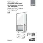 Tork PeakServe 552528 Black Continuous Paper Towel Dispenser