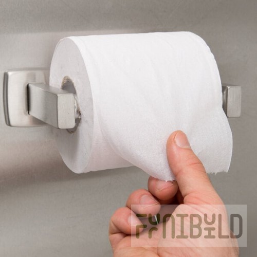 Bobrick B-76857 ClassicSeries Surface-Mounted Toilet Tissue Dispenser with Satin Finish