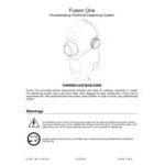 Dema 61.32BAG.2 1 GPM Chemical Pump Proportioner with Air Gap for SuperSink, ProFill, Dilution at Hand, and Fusion Dispensers