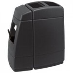 Commercial Zone 75820199 Islander Haven 2 55 Gallon Black Rectangular Open Top Trash Can with 2 Paper Towel Dispensers, 2 Squeegees, and 2 Windshield Wash Stations Commercial Zone 75820199 Islander Haven 2 55 Gallon Black Rectangular Open Top Trash Can with 2 Paper Towel Dispensers, 2 Squeegees, and 2 Windshield Wash Stations