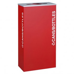 Ex-Cell Kaiser RC-KD17-C RBX Kaleidoscope XL Series Ruby Texture 17 Gallon Customizable Rectangular Cans / Bottles Receptacle Ex-Cell Kaiser RC-KD17-C RBX Kaleidoscope XL Series Ruby Texture 17 Gallon Customizable Rectangular Cans / Bottles Receptacle