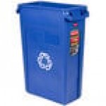 Rubbermaid® FG354007BLUE Slim Jim 23 Gallon Blue Rectangular Recycling Bin Rubbermaid® FG354007BLUE Slim Jim 23 Gallon Blue Rectangular Recycling Bin
