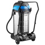 Lavex 26 Gallon Stainless Steel Commercial Wet / Dry Vacuum with Toolkit - 100-120V, 1400W