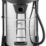Lavex 26 Gallon Stainless Steel Commercial Wet / Dry Vacuum with Toolkit - 100-120V, 1400W