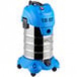 Lavex 26 Gallon Stainless Steel Commercial Wet / Dry Vacuum with Toolkit - 100-120V, 1400W