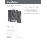 simplehuman Odorsorb 13 Gallon 28