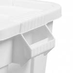 Rubbermaid® FG9S3000WHT BRUTE 14 Gallon White NSF Tote with Lid